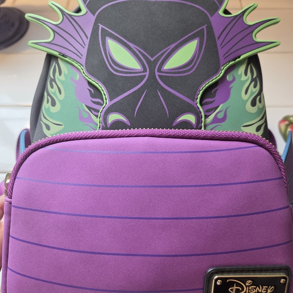 Loungefly Disney Malifacent Dragon Cosplay Exclusive Backpack main image 6